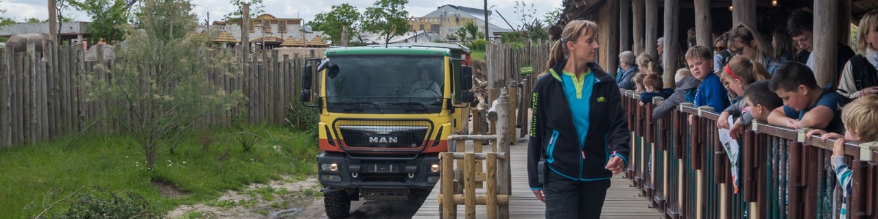 Een kijkje op de afdeling park
