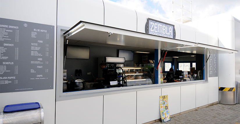 De oude Zembla horeca foodtruck