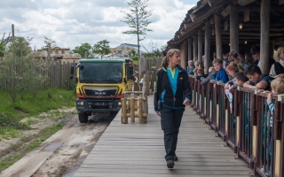 Een kijkje op de afdeling park